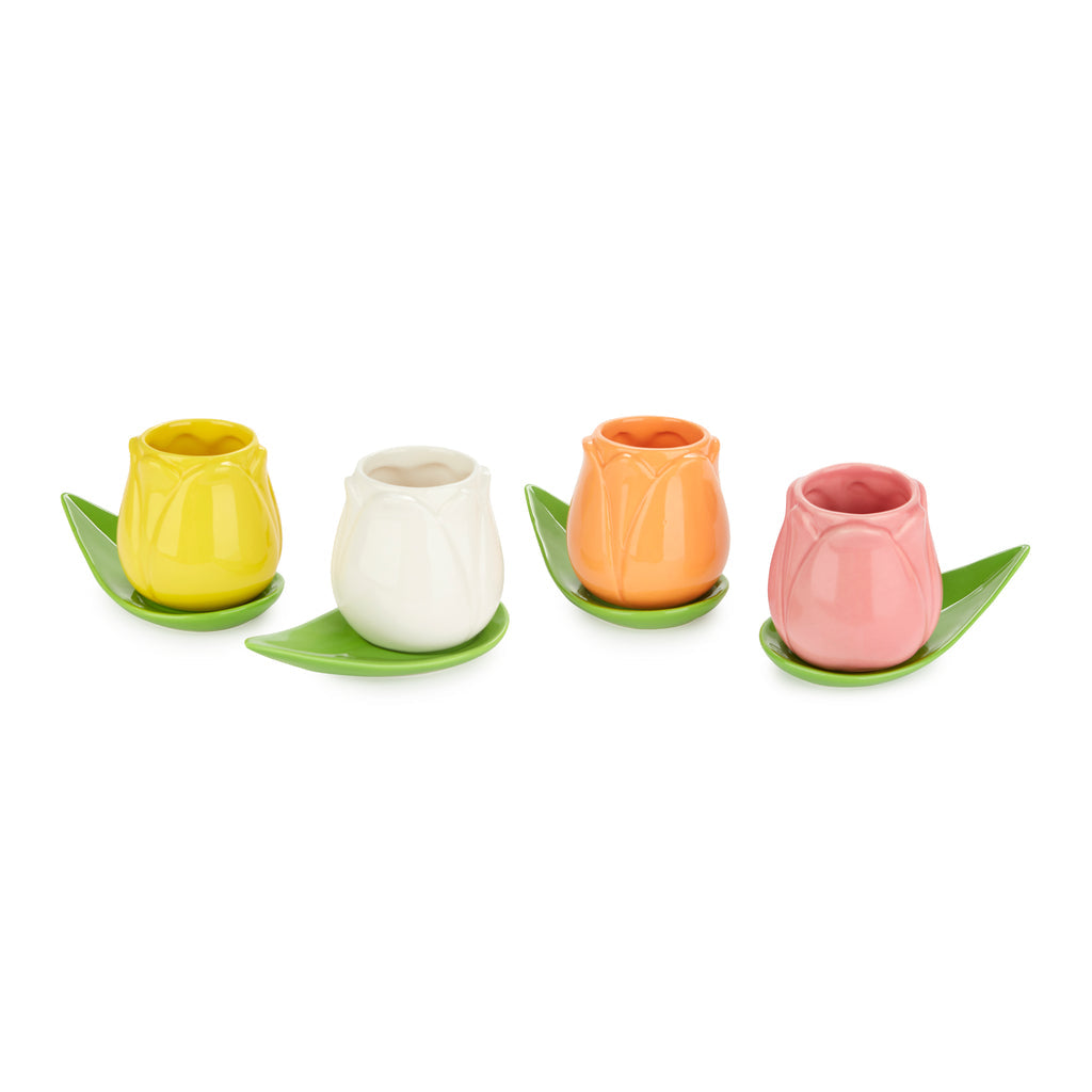Set de 4 tasses à café Tulip