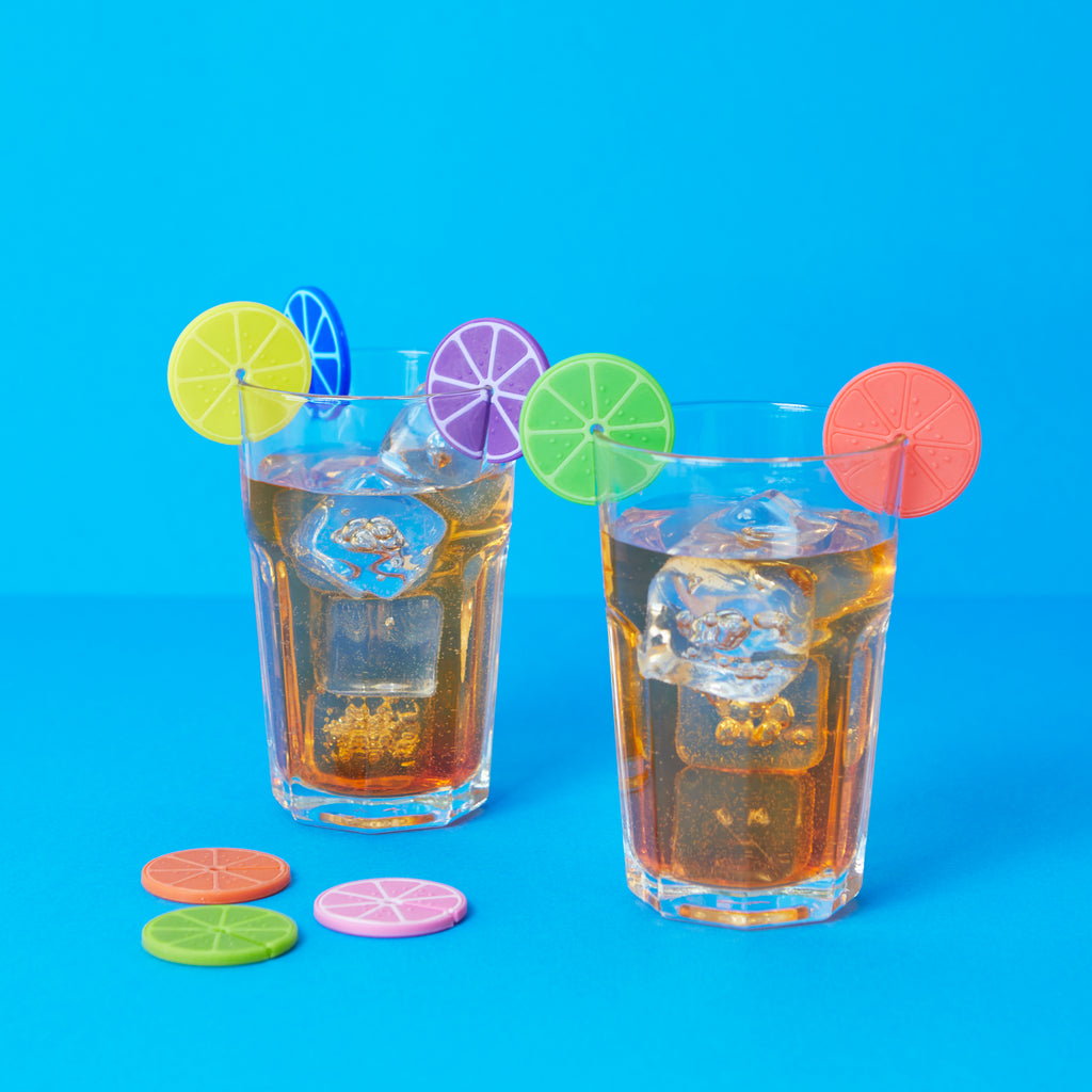 Fruit Party Glass Markers