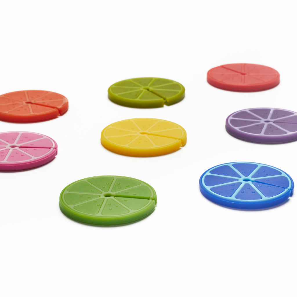Fruit Party Glass Markers
