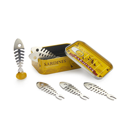Canned Sardines Snack Forks