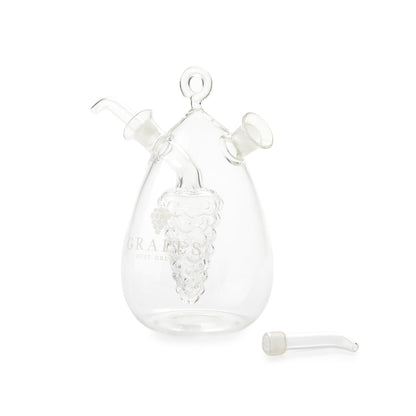 Double Cruet with Grapes