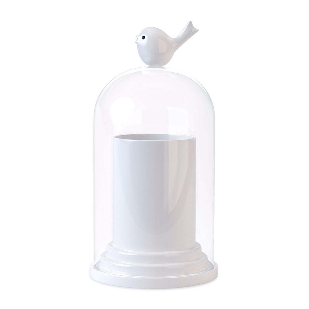 Porte-cure-dents & distributeur coton-tiges Birdie