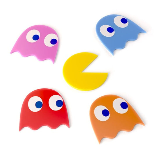Pac-Man Coasters