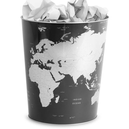 Corbeille à papier Globe