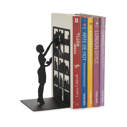 Serre-livres The Library