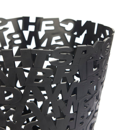 Corbeille à papier Letters