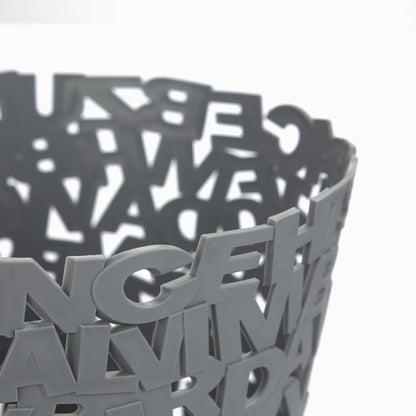 Corbeille à papier Letters