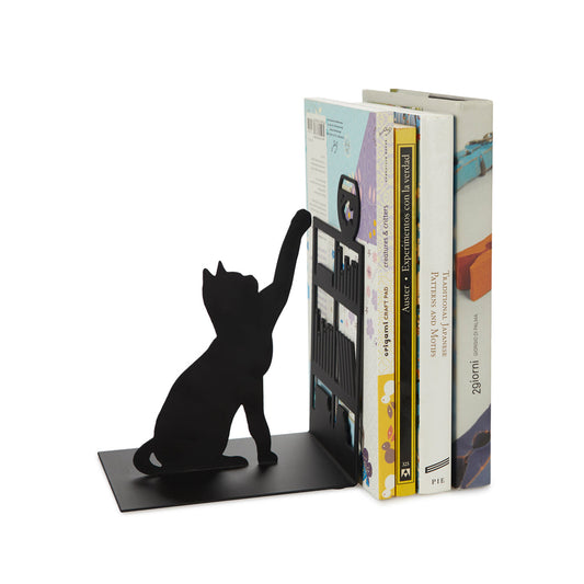 Serval Fishing Bookend