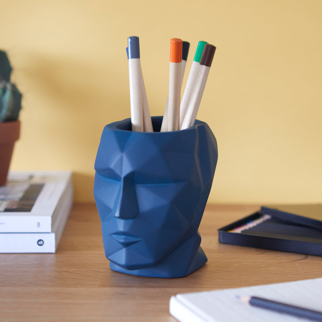 The Head Pencil Holder