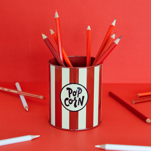 Popcorn Pencil Holder
