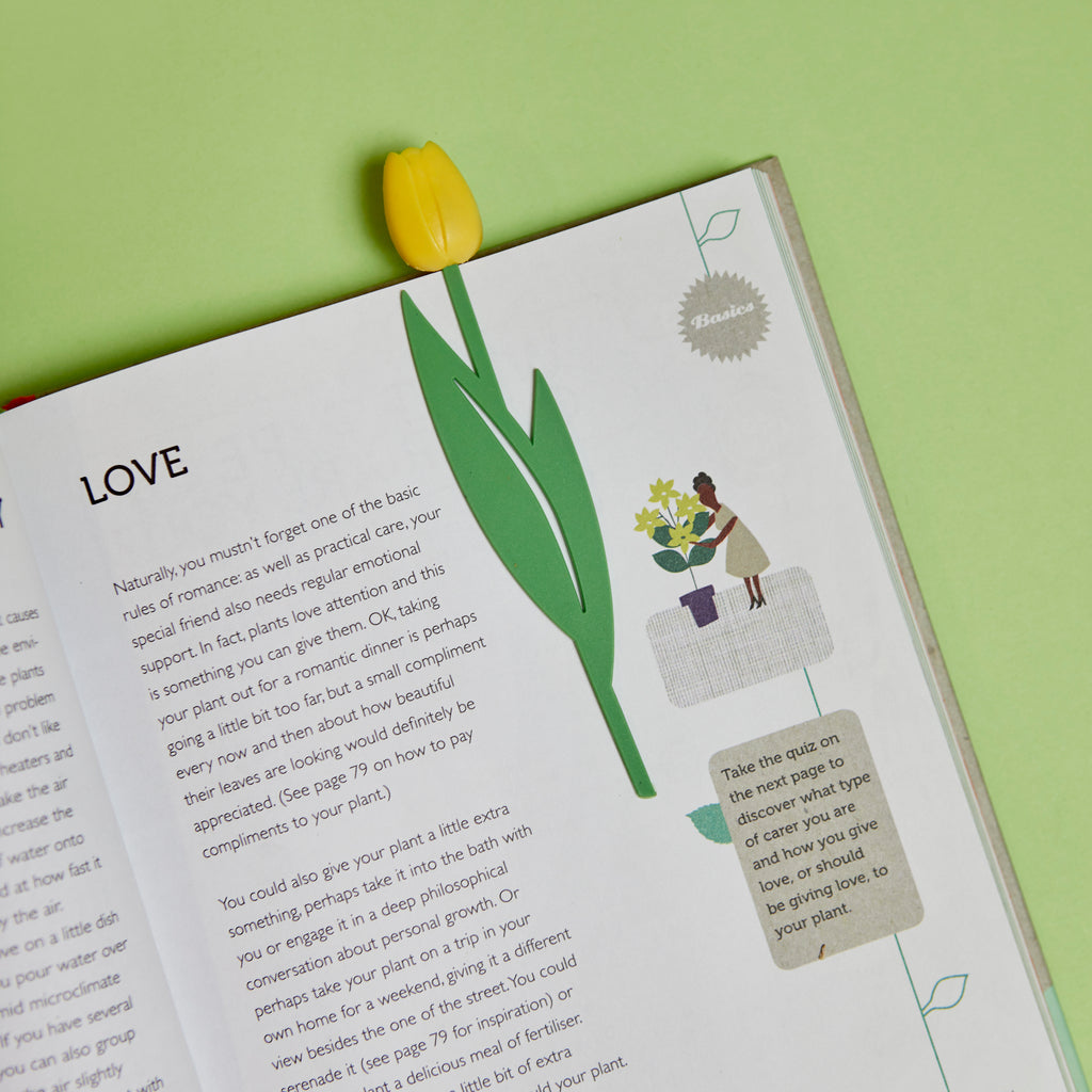 Tulip bookmark