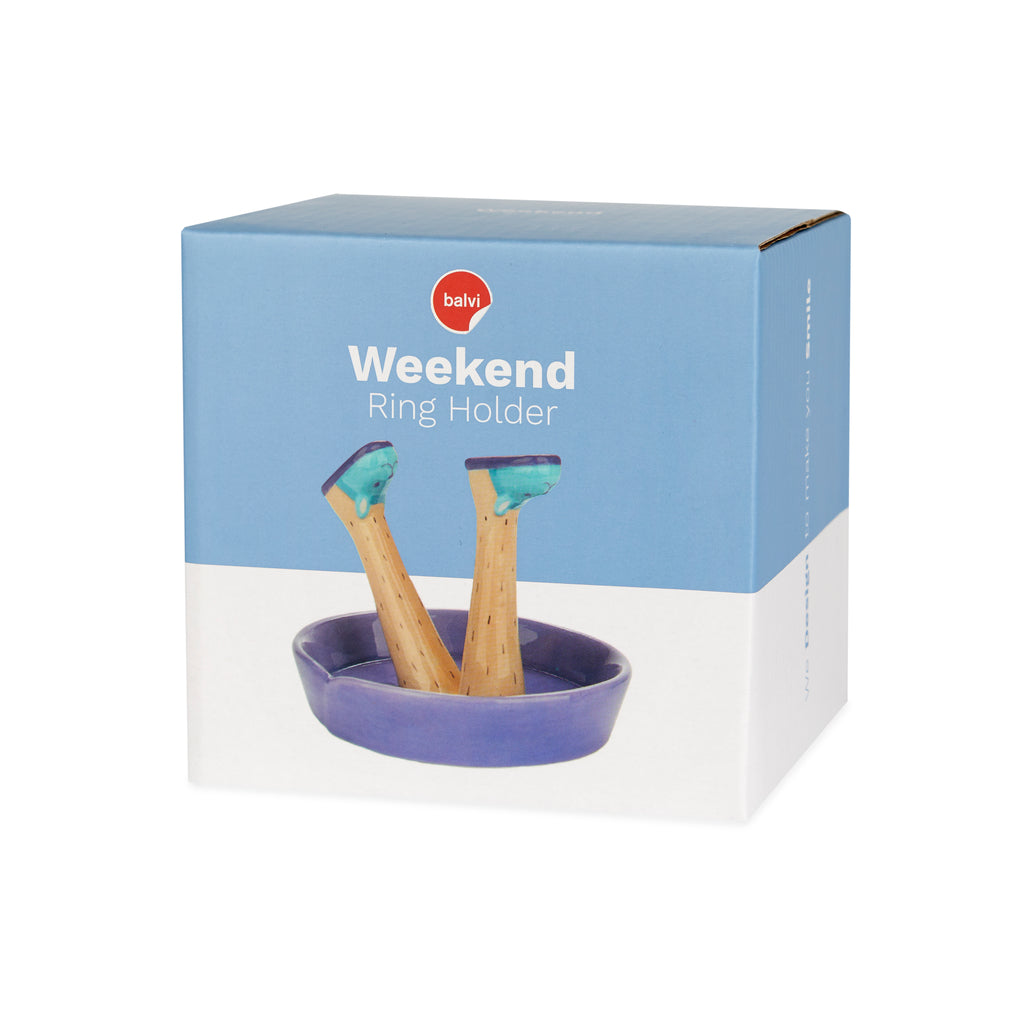 Happy Legs Weekend Jewelry Holder