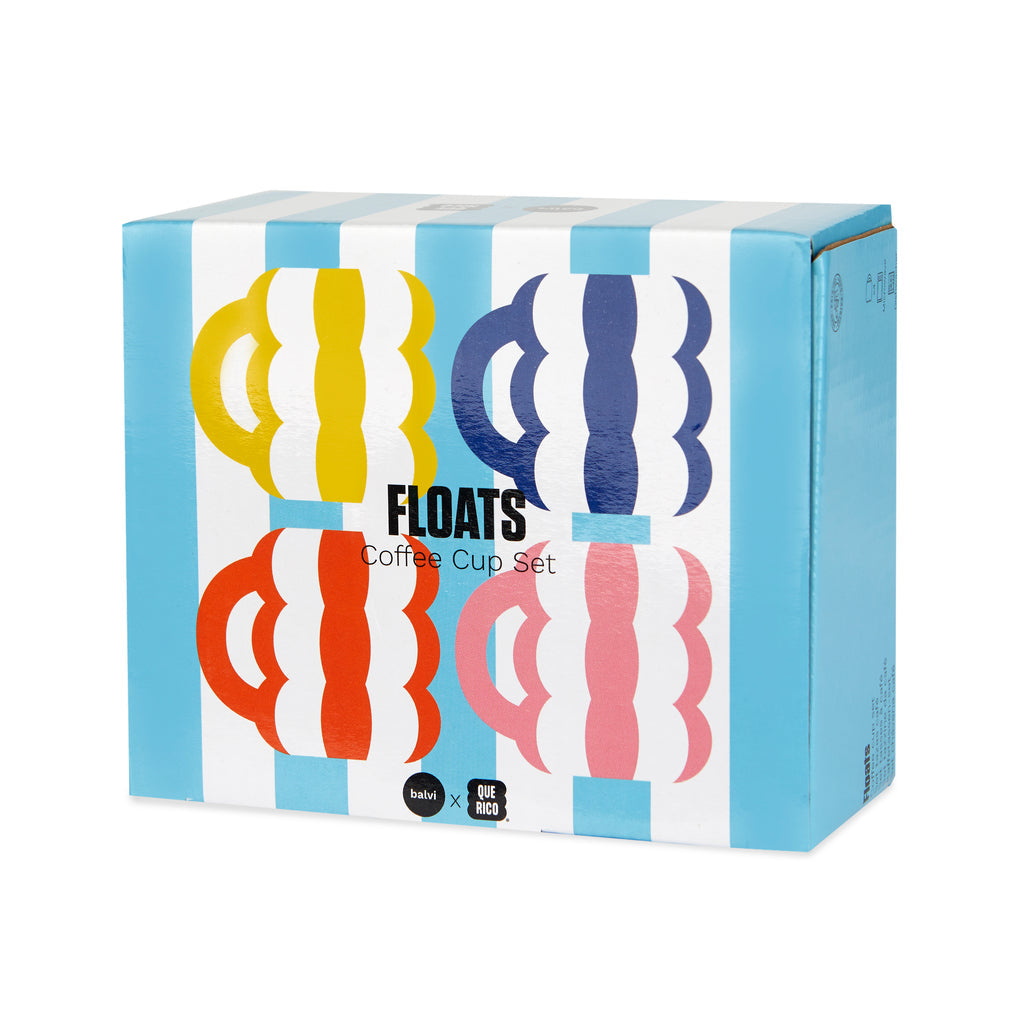 Floats Coffee cup set x4