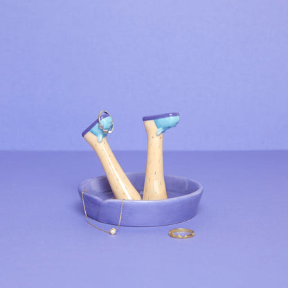 Happy Legs Weekend Jewelry Holder