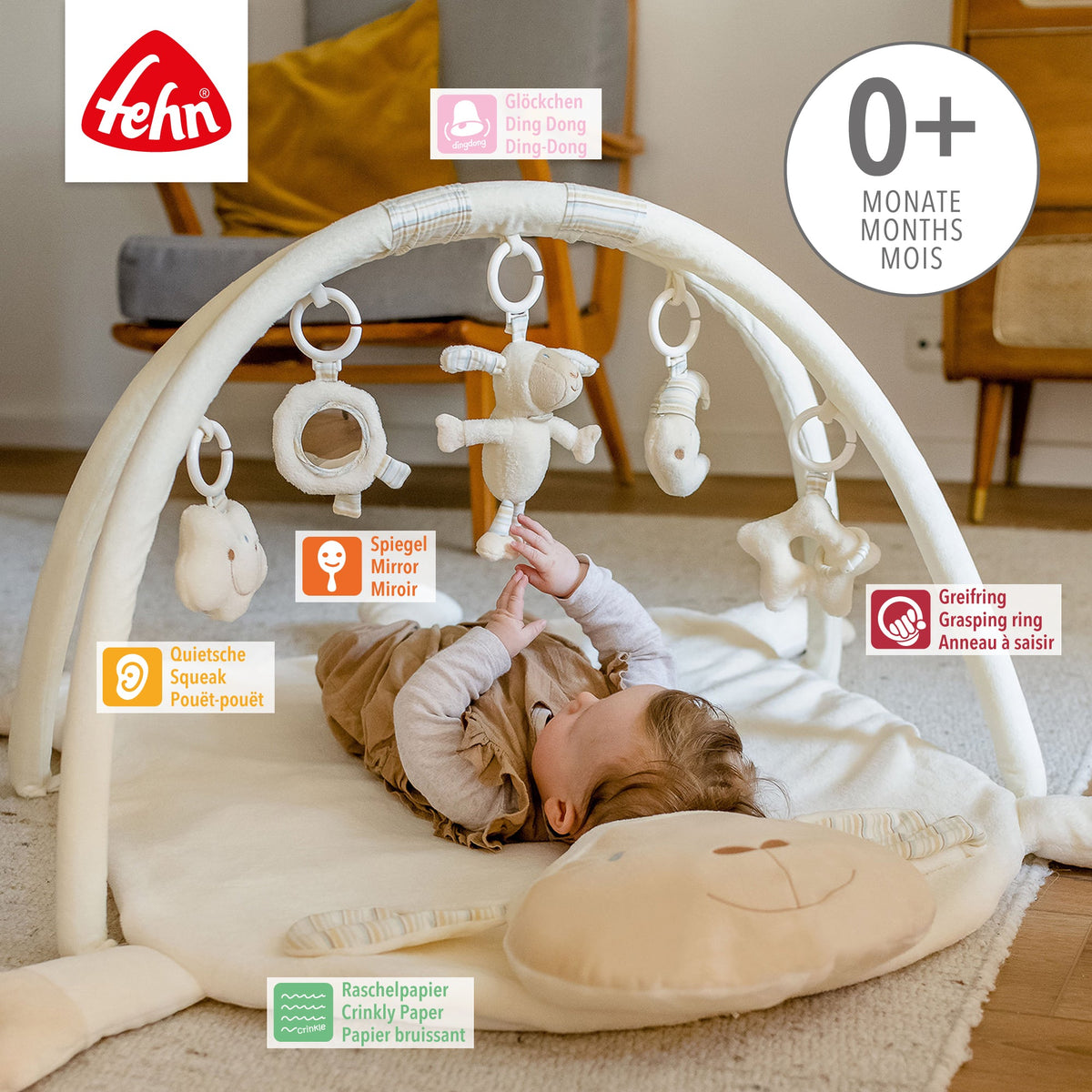 3-D Activity Blanket Sheep