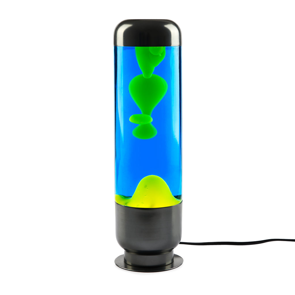 Lampe à lave Capsule - Bleu/Vert