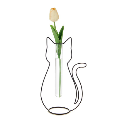 Vase Cat Silhouette