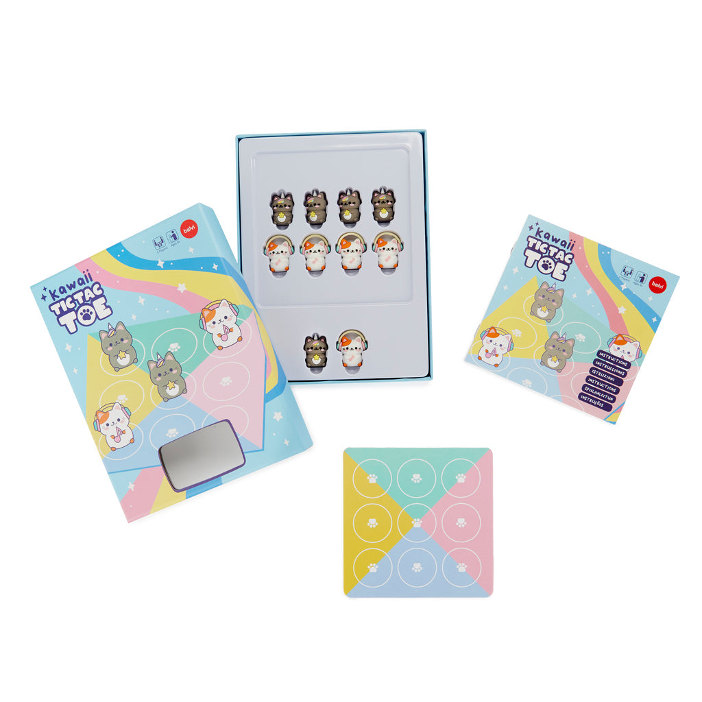 Jeu de société Tic Tac Toe Kawaii