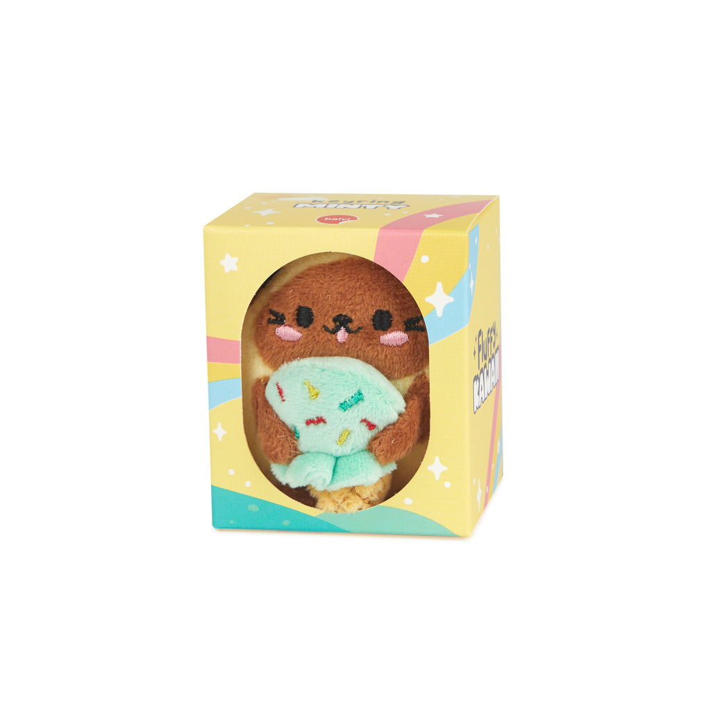 Porte-clés Fluffy Kawaii Minty
