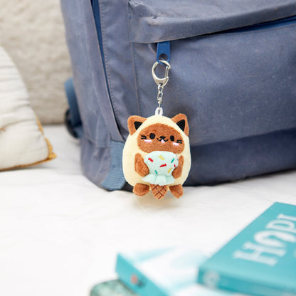 Porte-clés Fluffy Kawaii Minty