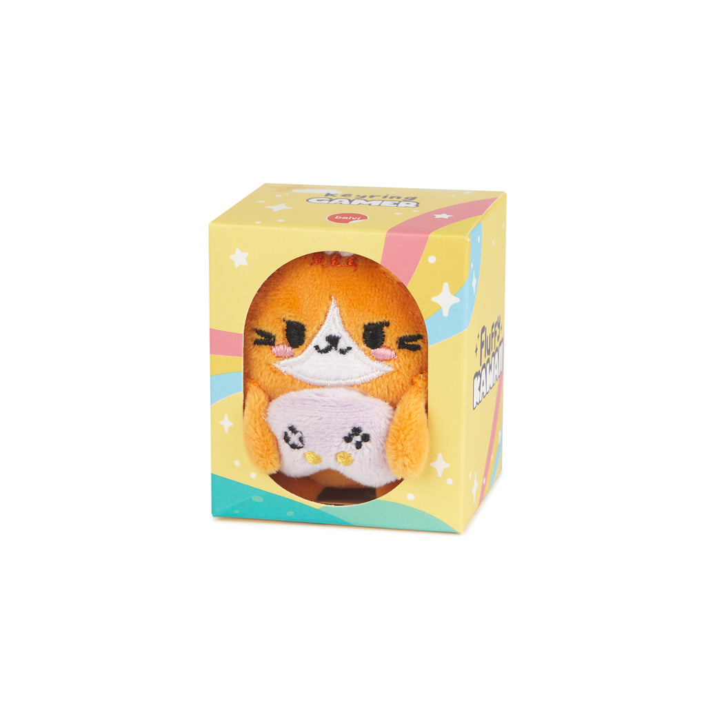 Fluffy Kawaii Gamer Keychain