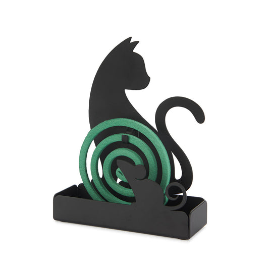 Mosquito coil holder Cat