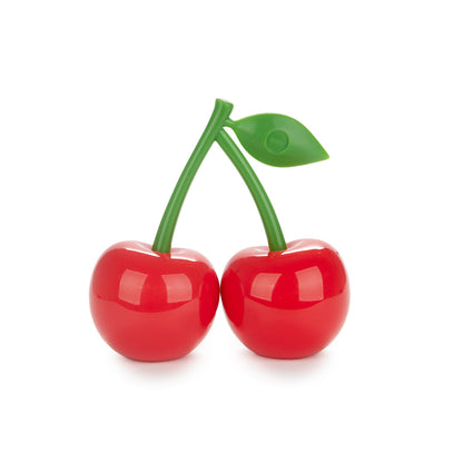 Salt and pepper, cherries