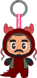 Porte-clés peluche Mike