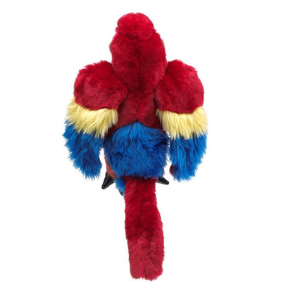 Red Macaw Hand Puppet