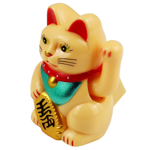 Lucky solar beige mini cat 5cm