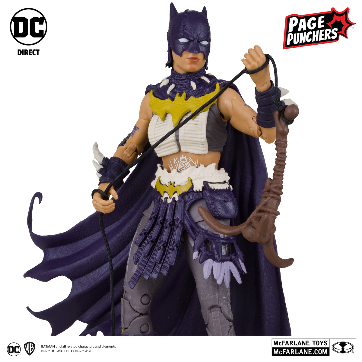Figura di Batgirl con Batman dei fumetti: Fighting The Frozen (Page Punchers)