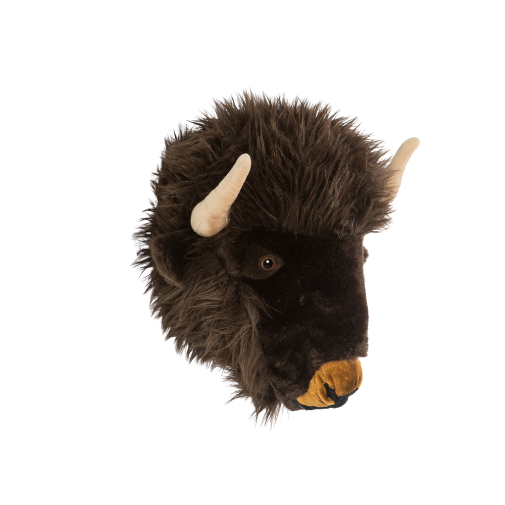 Alex the Buffalo Plush Wall Decor