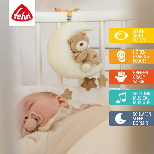 Musical box Teddy in the Moon