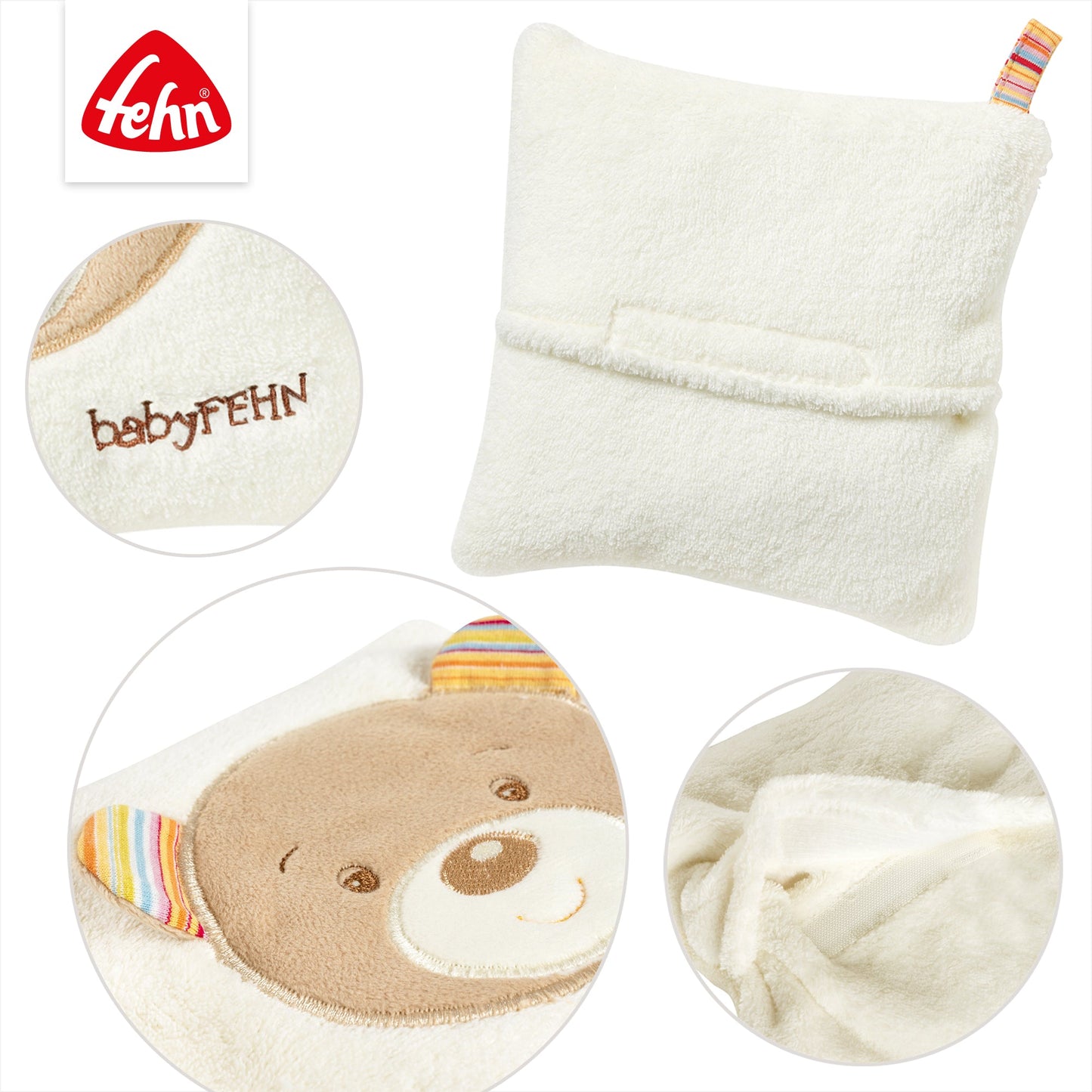 Cherry Pit Pillow Teddy Bear
