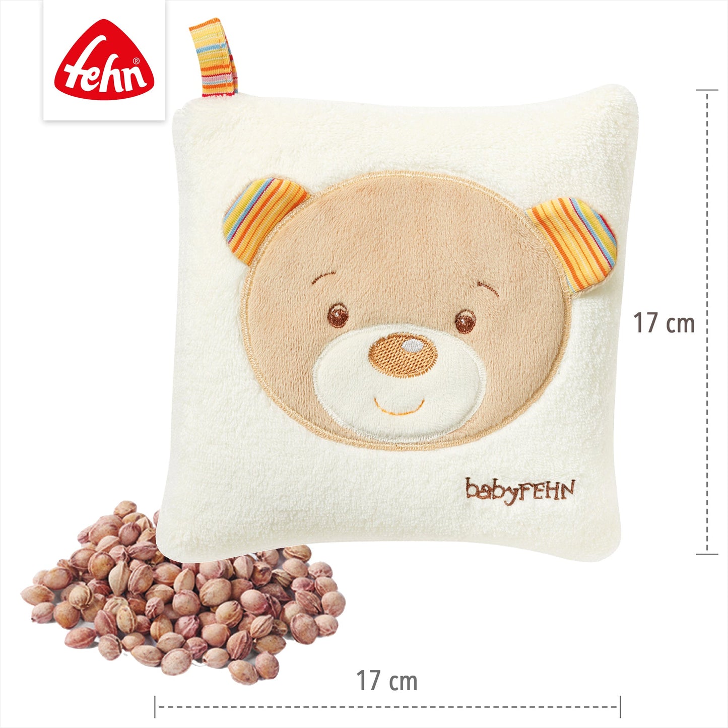 Cherry Pit Pillow Teddy Bear