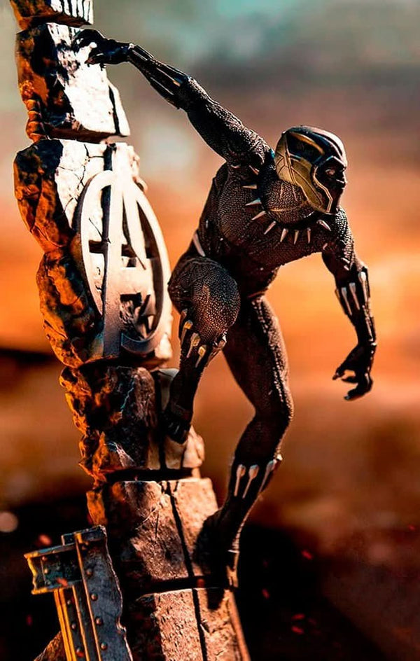 Black Panther Statue - Avengers: End Game - BDS Art Scale 1/10
