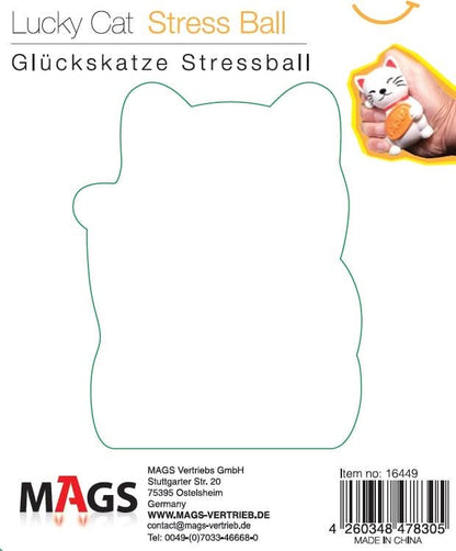 Balle anti-stress Chat Chanceux
