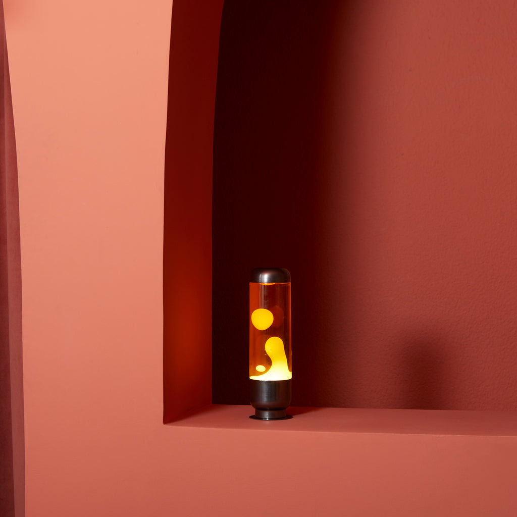 Lava Lamp Capsule - Orange/Yellow