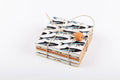 Sous-verres en céramique Sardines
