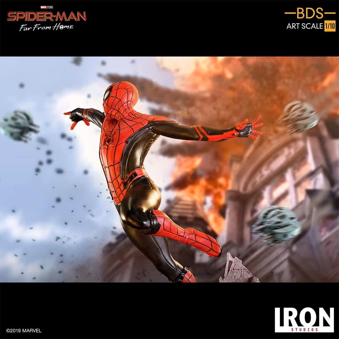 Spider-Man Statue - Spider-Man: Far From Home - Art Scale 1/10 - Iron Studios