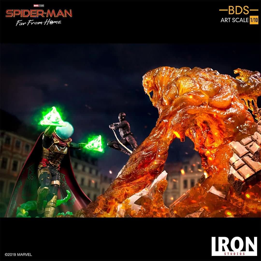Molten-Man Statue - Spider-Man: Far From Home - Art Scale 1/10 - Iron Studios