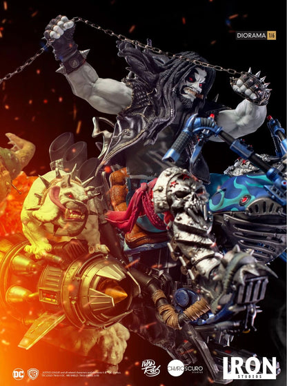 Lobo 1/6 Diorama Statue - By Ivan Reis - DC Comics - Iron Studios