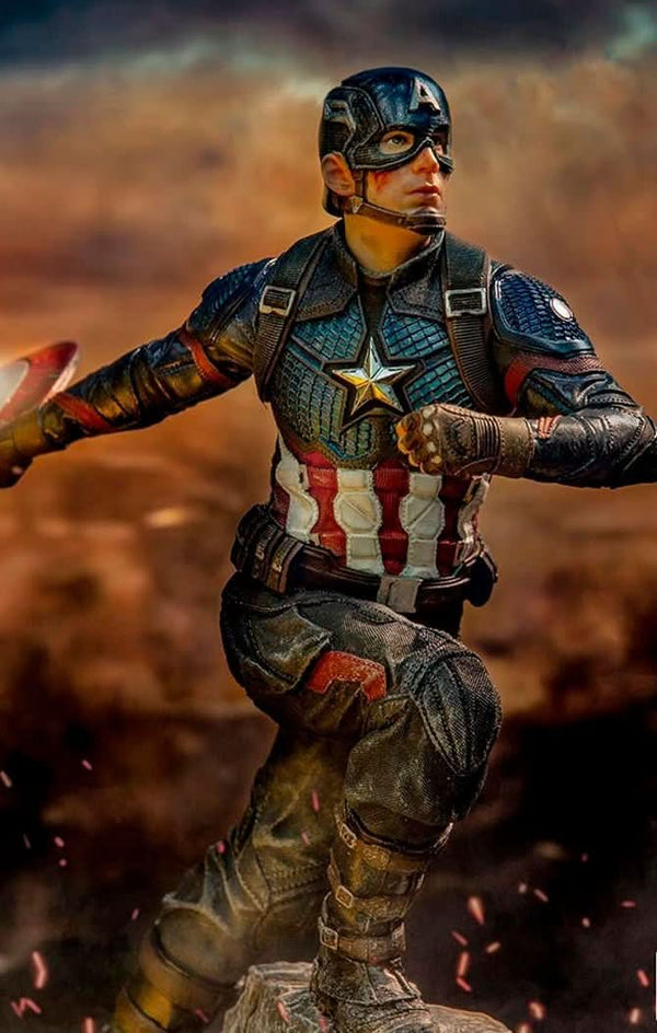 Captain America Deluxe Statue - Avengers: Endgame - Art Scale 1/10 - Marvel Comics