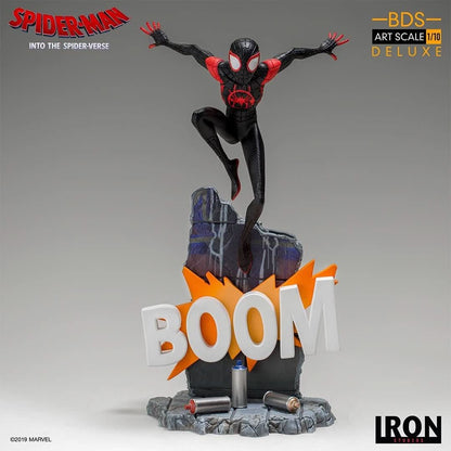 Miles Morales Statue - Spider-Man: Into the Spider-Verse - Art Scale 1/10 - Iron Studios