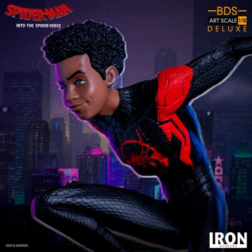 Miles Morales Statue - Spider-Man: Into the Spider-Verse - Art Scale 1/10 - Iron Studios