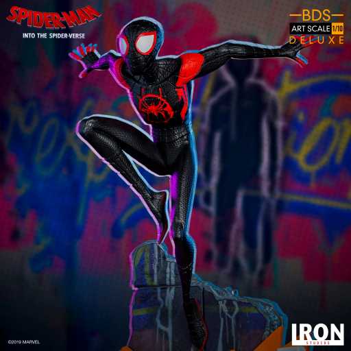 Miles Morales Statue - Spider-Man: Into the Spider-Verse - Art Scale 1/10 - Iron Studios