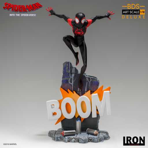 Miles Morales Statue - Spider-Man: Into the Spider-Verse - Art Scale 1/10 - Iron Studios