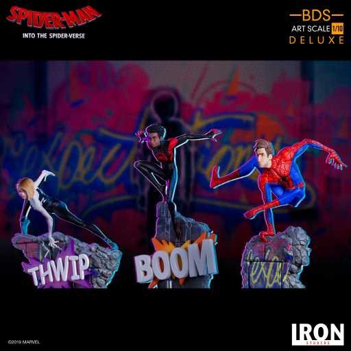 Miles Morales Statue - Spider-Man: Into the Spider-Verse - Art Scale 1/10 - Iron Studios