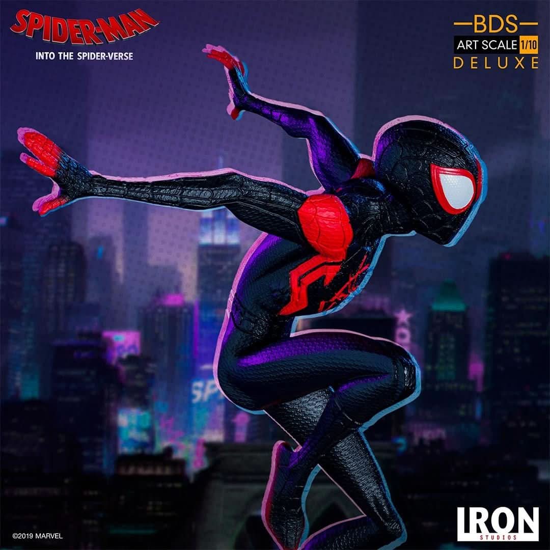Miles Morales Statue - Spider-Man: Into the Spider-Verse - Art Scale 1/10 - Iron Studios