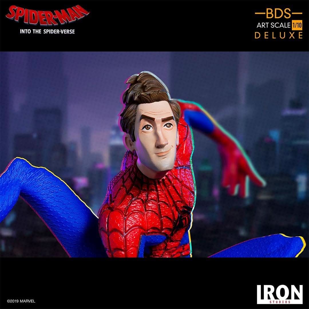 Peter B. Parker Statue - Spider-Man: Into the Spider-Verse - Art Scale 1/10 - Iron Studios
